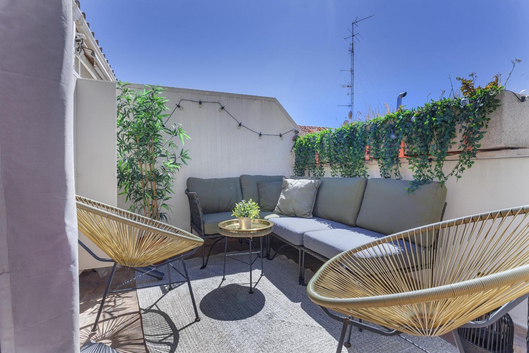 Apartamento Malasana Terrace En Madrid Exterior foto